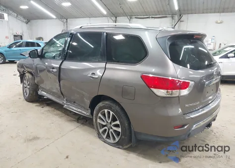 2014 Nissan Pathfinder Sl z USA, uszkodzony, nr VIN 5N1AR2MMXEC708521